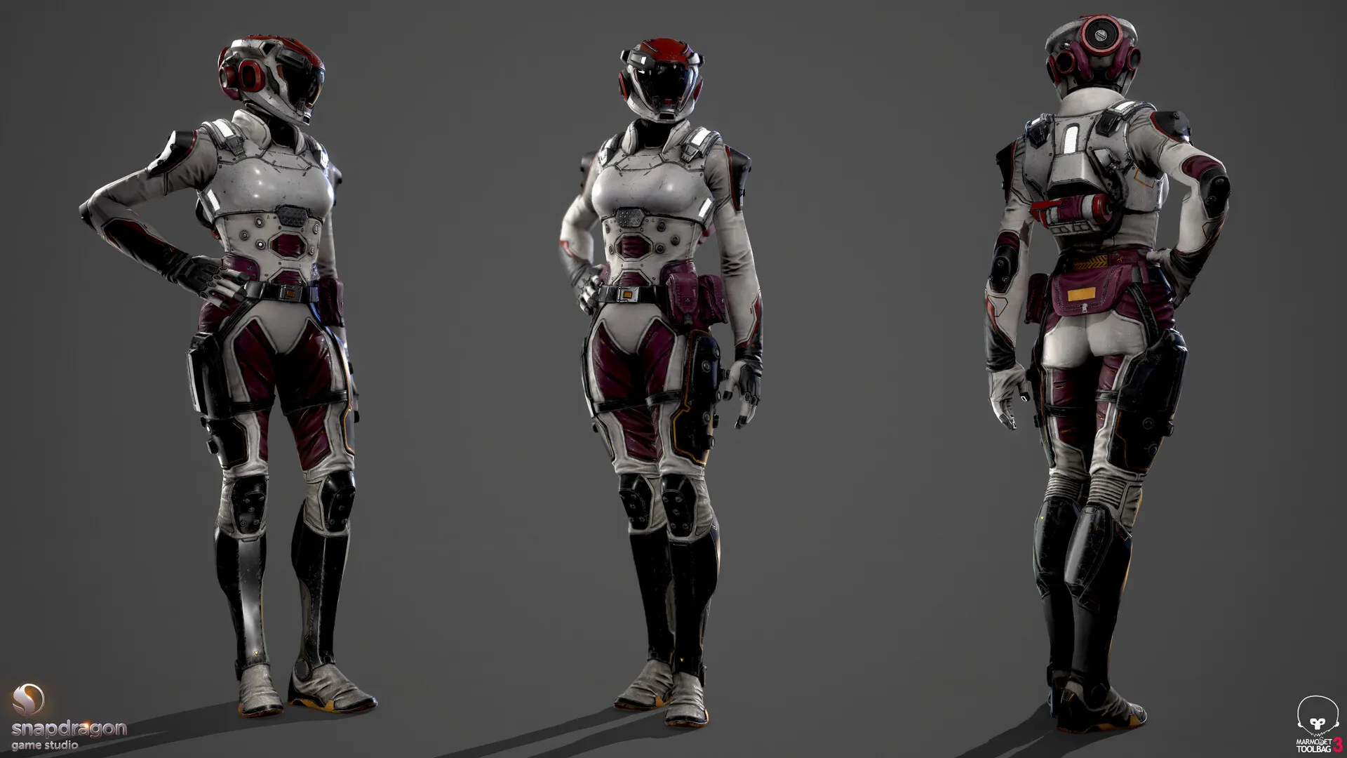 Foundation Female Explorer - Full Body Main Skin