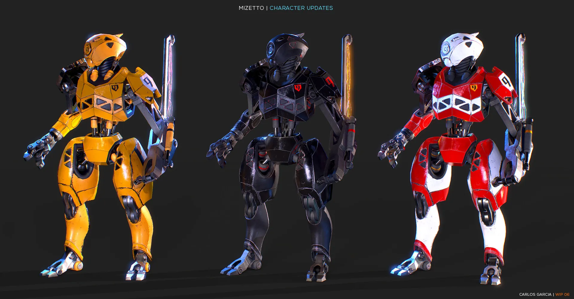 Mizetto final render - front view