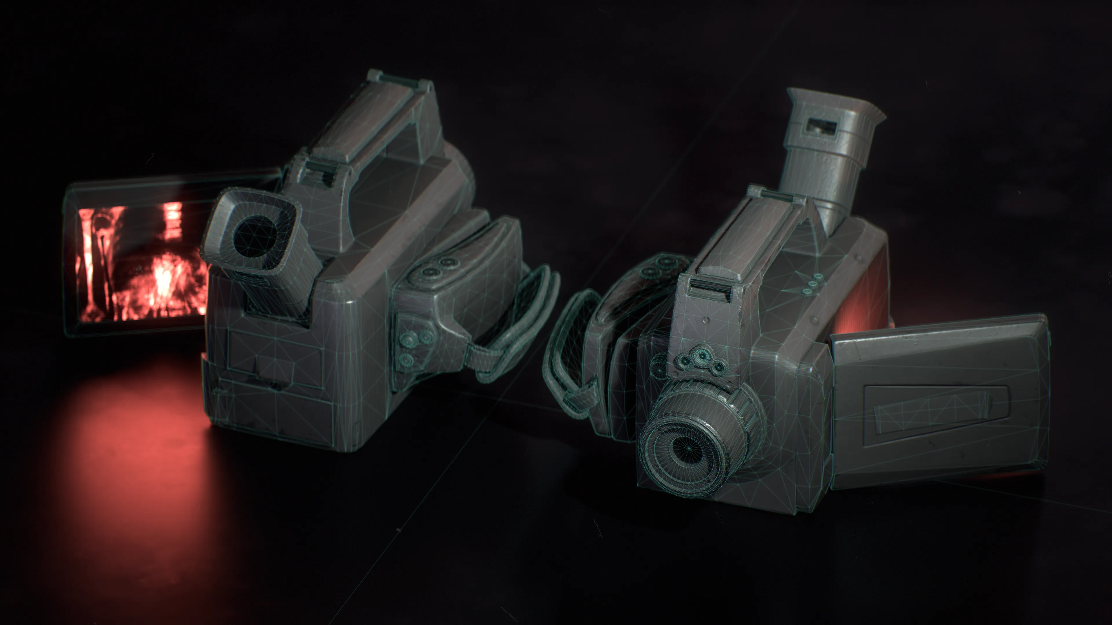 GF721 Thermal Imager - Wireframe