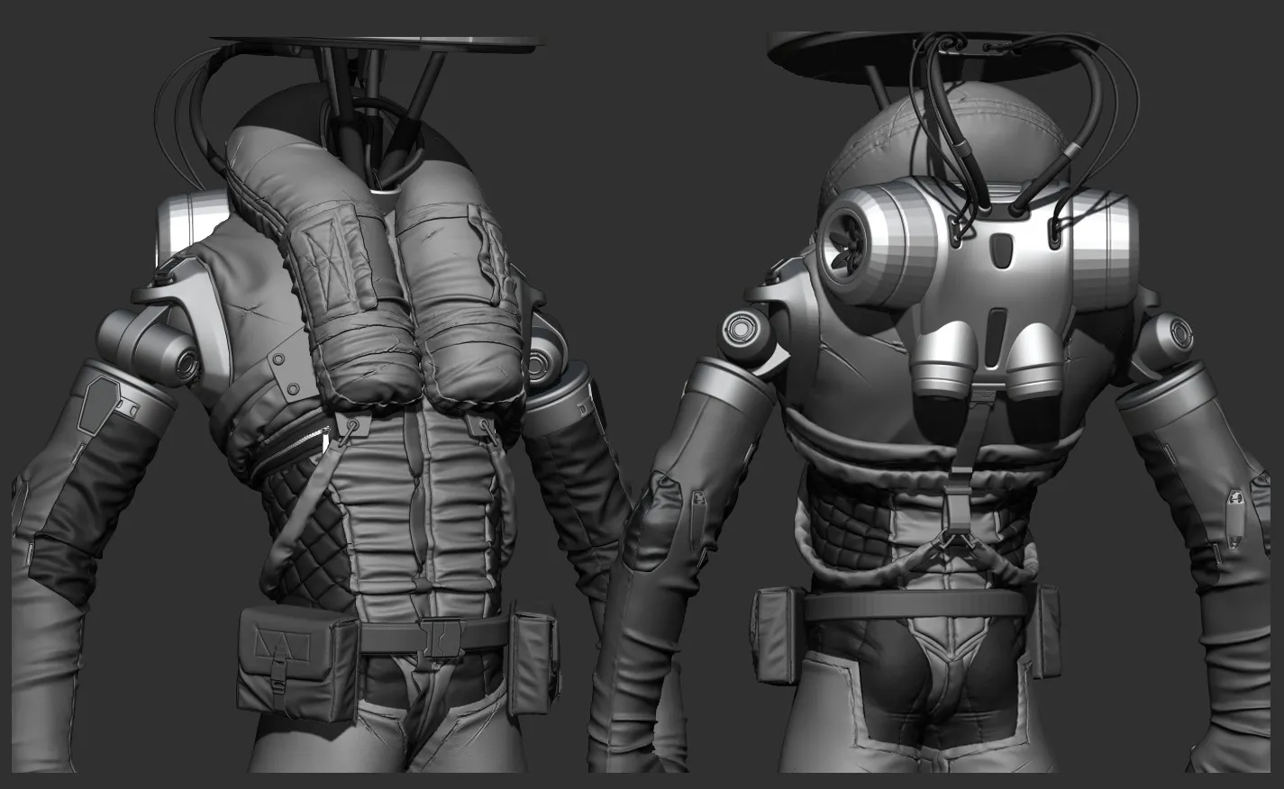 RD-10 high poly torso