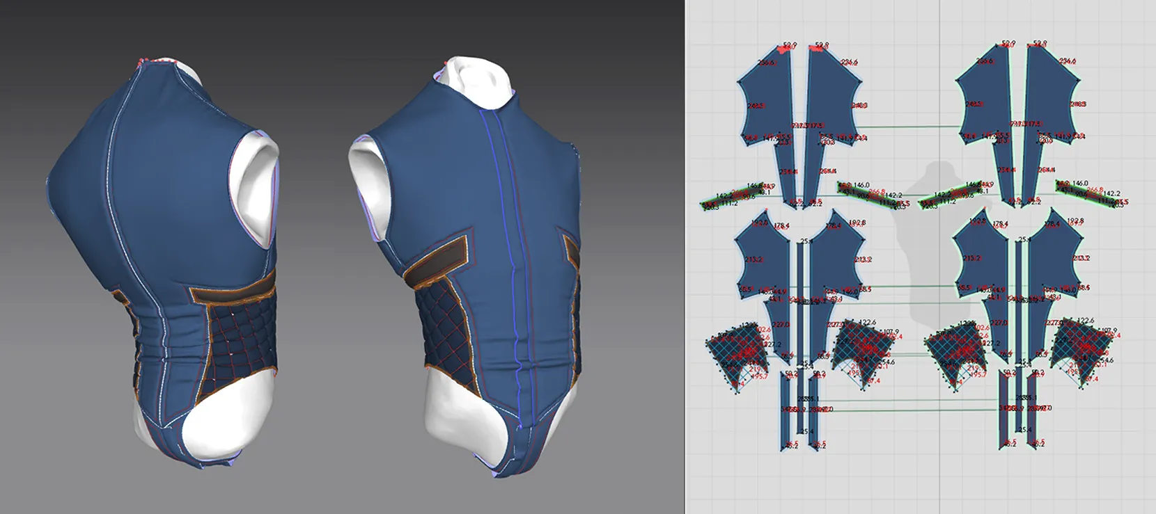 RD-10 Marvelous Designer torso pass