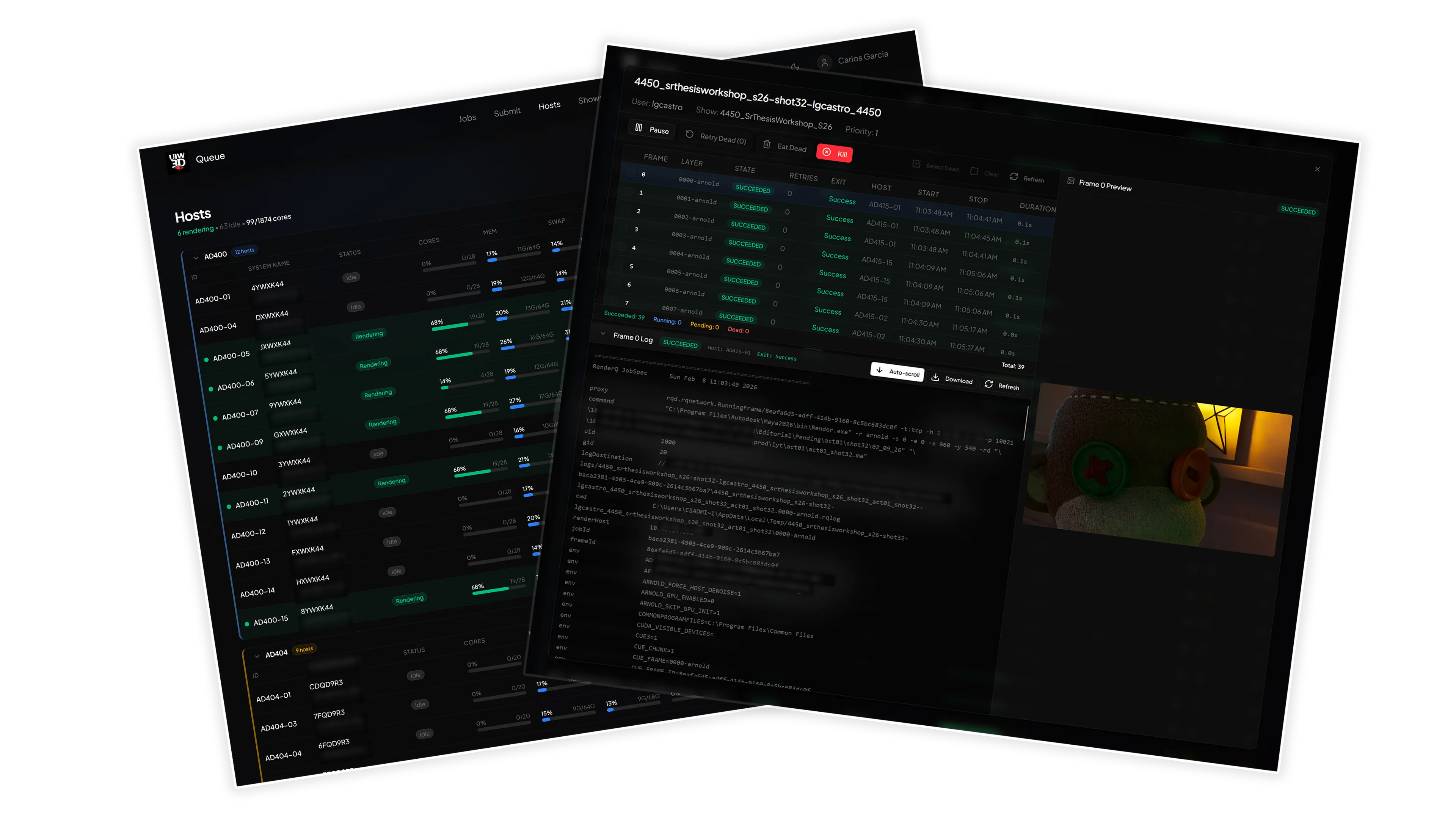 OpenCue render farm