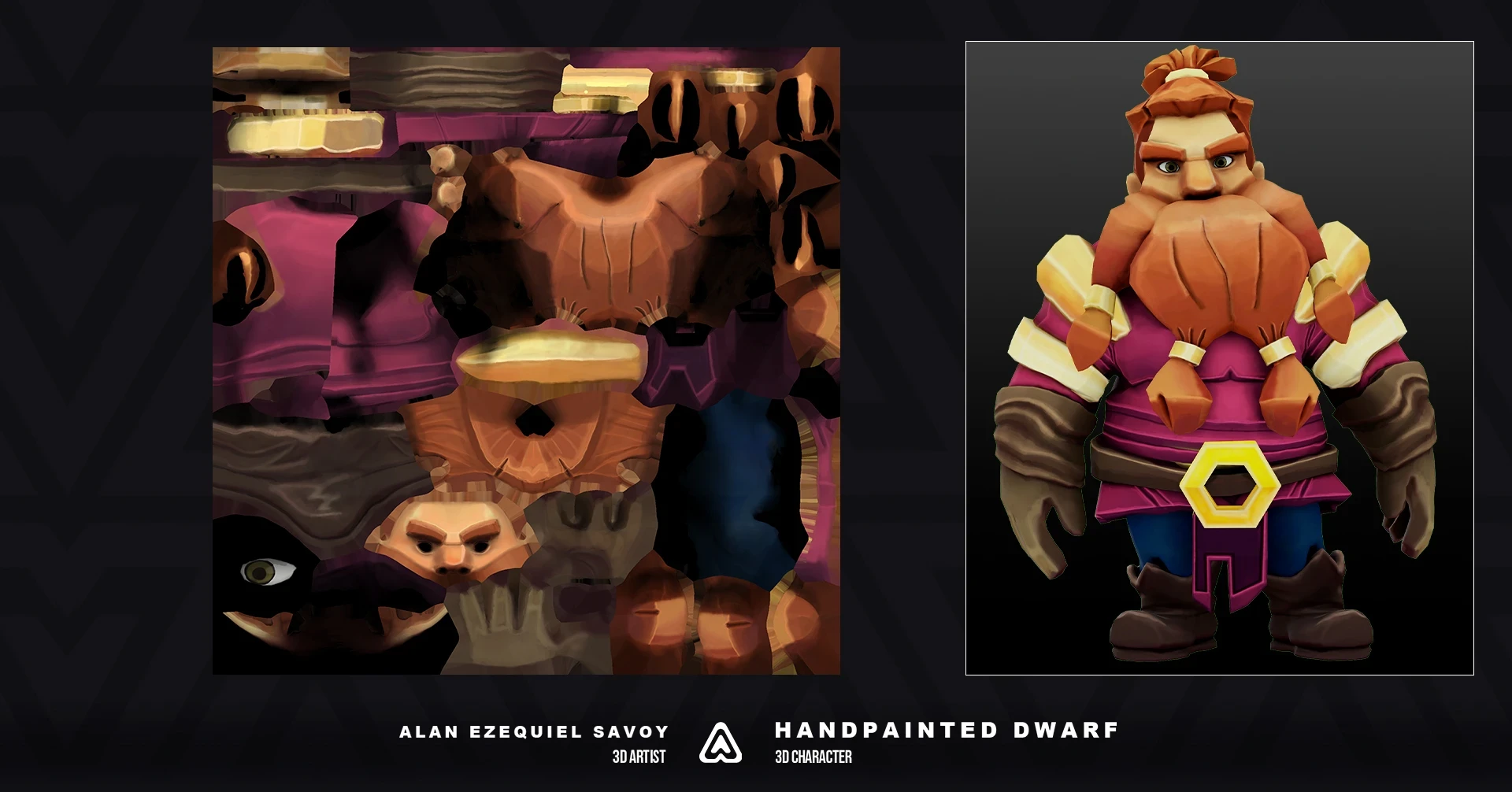 Alan Savoy — Handpainted Dwarf