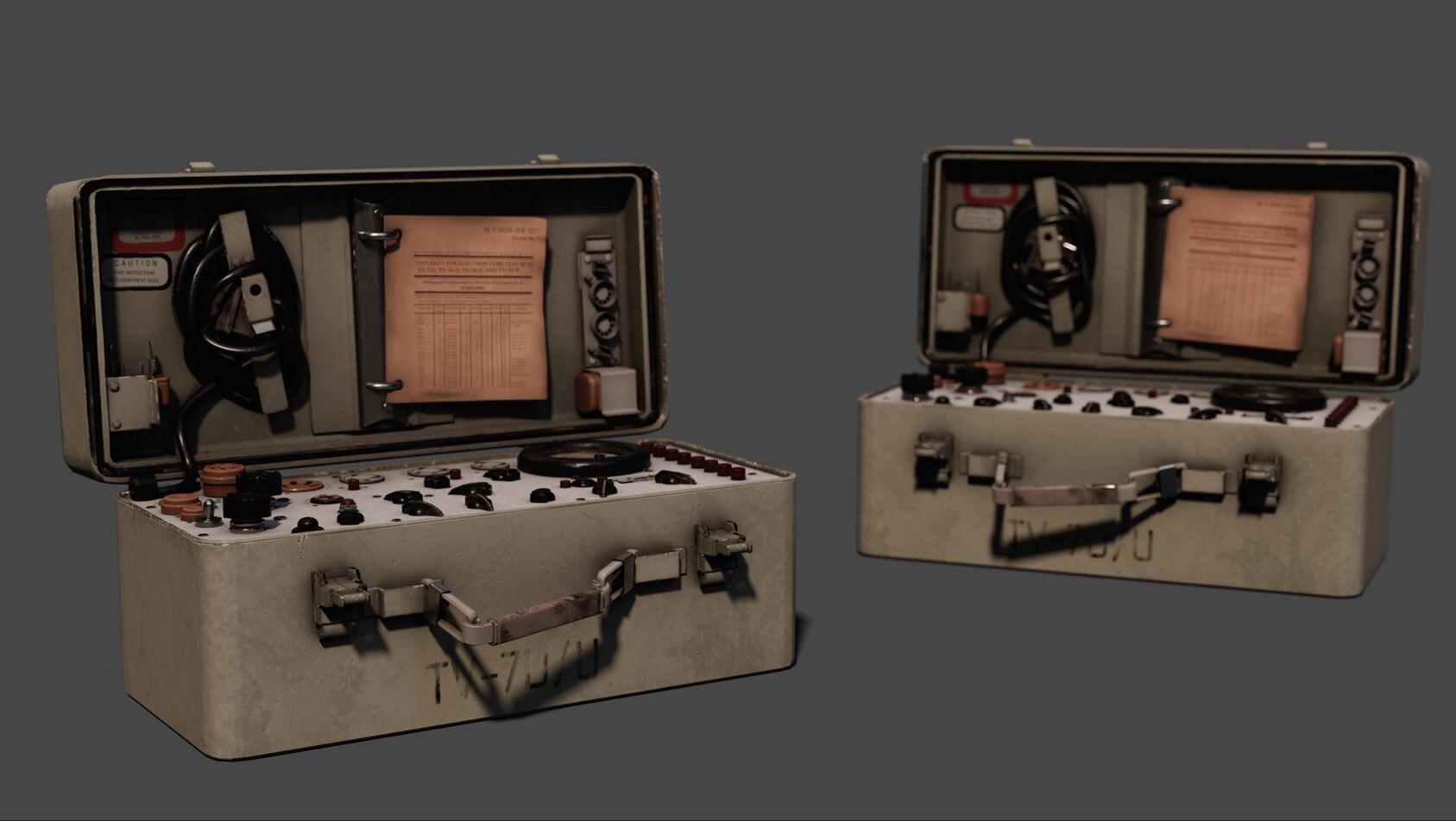 B. Rocha — Electron Tube Tester Box