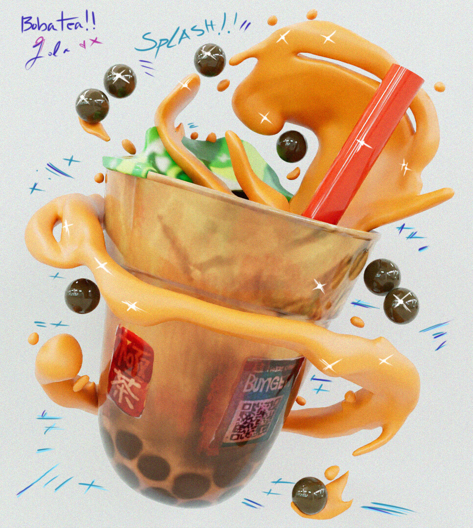 Lola Castro — Boba Cup Splash