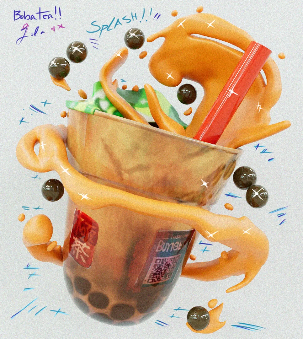Lola Castro — Boba Cup Splash