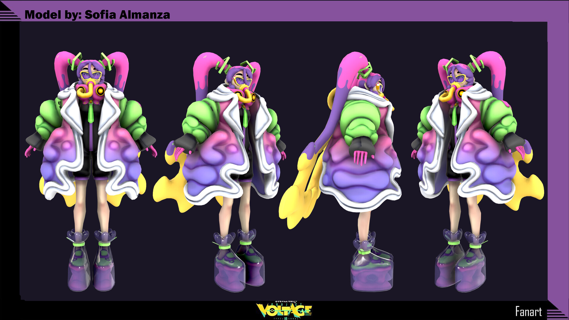 Sofia Almanza — Project Voltage — Poisin Hatsune Miku Fan Art